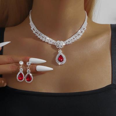 طقم مجوهرات نسائي 3 قطع